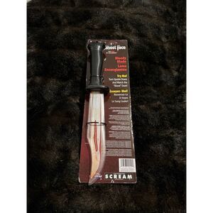 Fun World Scream 4 Ghost Face Bloody Knife Bleeding Horror Halloween New